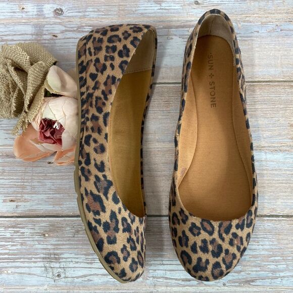 SUN + STONE Eliana Flats 8.5M - Picture 1 of 6